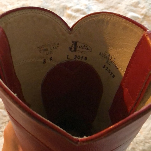 Justin’s cowboy boots - Picture 4 of 6